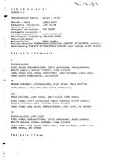 Cast and production team details