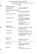 Cast and production team details