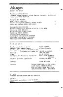 Cast and production team details