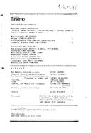 Cast and production team details