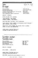 Tekijä- ja esiintyjälista