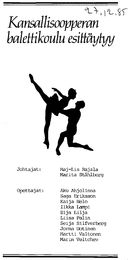 Tekijä- ja esiintyjälista