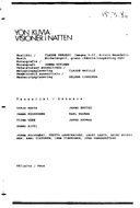 Cast and production team details