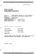 Cast and production team details