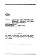 Cast and production team details
