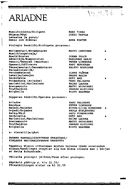 Cast and production team details