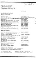 Cast and production team details