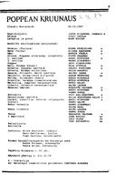 Cast and production team details