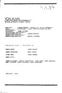Cast and production team details