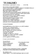 Cast and production team details