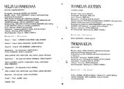Cast and production team details