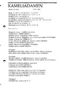 Cast and production team details