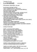 Cast and production team details