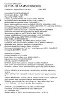Cast and production team details