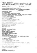 Cast and production team details