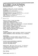 Tekijä- ja esiintyjälista
