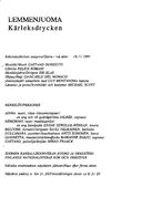 Cast and production team details