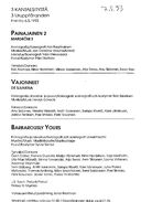 Cast and production team details