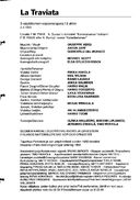 Cast and production team details