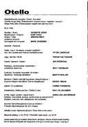 Cast and production team details