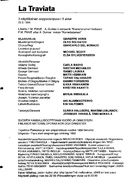 Cast and production team details