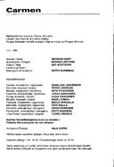 Cast and production team details