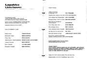 Tekijä- ja esiintyjälista