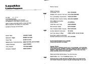 Tekijä- ja esiintyjälista