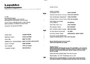 Tekijä- ja esiintyjälista