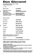 Cast and production team details