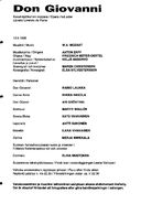 Cast and production team details