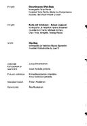 Cast and production team details