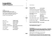 Tekijä- ja esiintyjälista