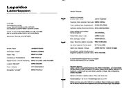 Tekijä- ja esiintyjälista