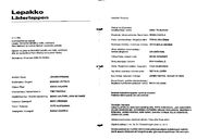 Cast and production team details
