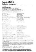 Cast and production team details