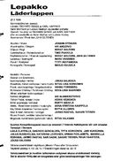 Cast and production team details