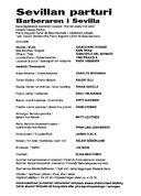 Cast and production team details