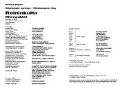 Cast and production team details