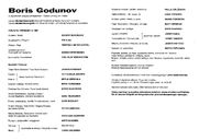 Cast and production team details