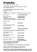 Cast and production team details