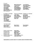 Cast and production team details