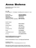 Cast and production team details