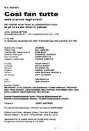 Cast and production team details