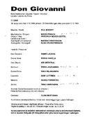 Cast and production team details