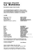 Cast and production team details