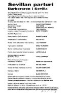 Cast and production team details