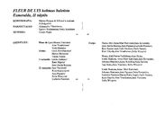 Cast and production team details