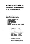 Tekijä- ja esiintyjälista