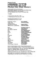 Cast and production team details